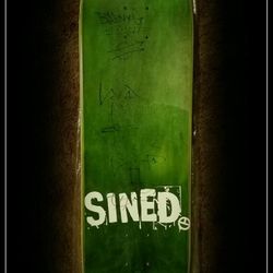 Autographed Skate Deck - Signed by The Godd*mn Gallows