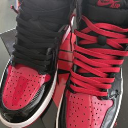 Air Jordan 1 Retro OG Patent BRED