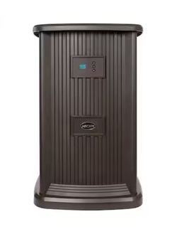 AIRCARE Pedestal Evaporative Large Room Tower Humidifier - Brown