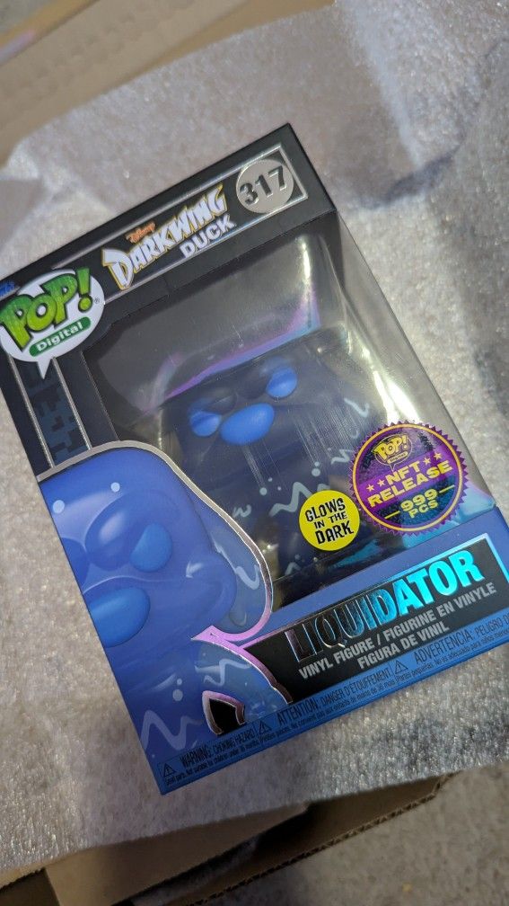 The Disney Afternoon Liquidator Funko Pop! Glow In The Dark! 