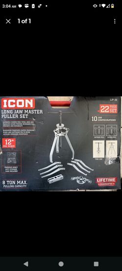 Icon  long jaw master puller set