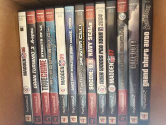 Playstation 2 video games all