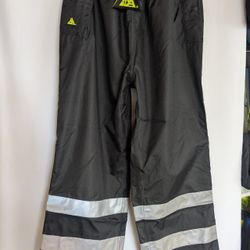 New Men's XL Waterproof Motorcycle Pants Rain Shell Cycling Biking Reflective REI Trek Harley Davidson Triumph Victory Alpine Star 