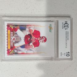2006 Score Brodie Croyle Rookie Card BCCG 10