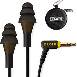 Ruckus Earplug Earbuds | OSHA Compliant Noise Reduction in-Ear Headphones : Isolating Ear Plug Earphones