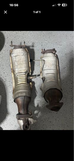 Pair of Used Catalytic Converters