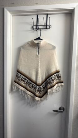 Handmade Peruvian poncho