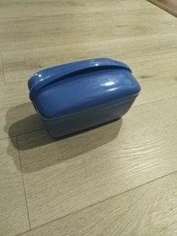 Vintage Delphine Blue Casserole Dish