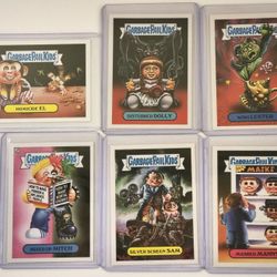 GARBAGE PAIL KIDS MIX SERIES 6 CARD LOT #2