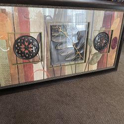 Large Framed Modern Wall Art. From Arizona. 2 Pieces. 100.00 For Both. 