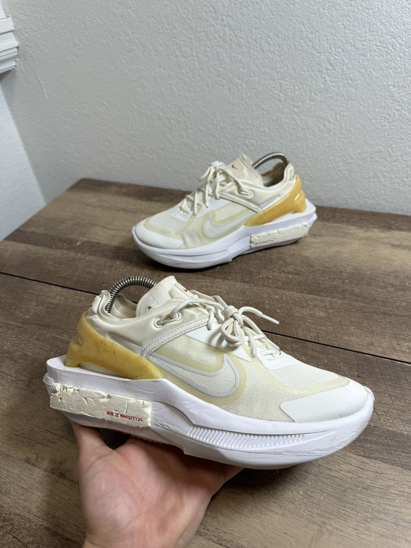 Nike Fontanka Edge ZoomX Summit White Photon Dust CU1450-100 Womens Size 8