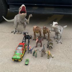Jurassic Park Dinosaurs.  Dinosaurios Parque Jurásico 