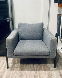 Accent Chair (Fabric & Metal) Need Gone Today!