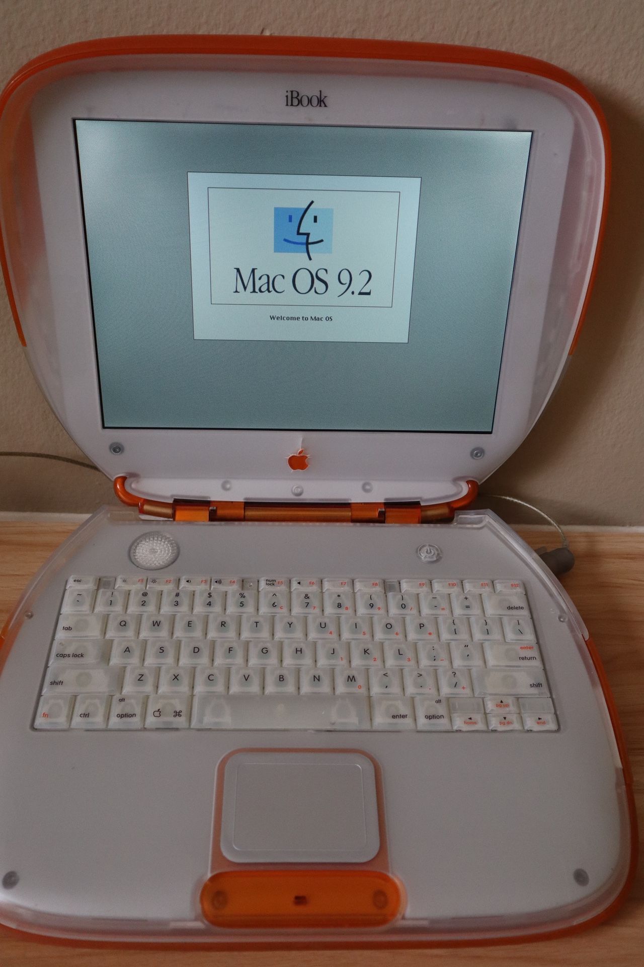 Apple G3 IBook Clamshell In A Striking Orange Color Model M2453 For Apple G3 IBook Clamshell In A Striking Orange Color Model M2453 For
