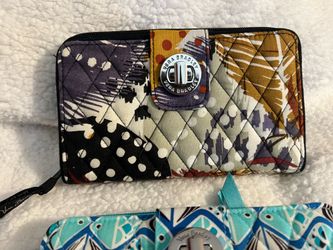 Vera Bradley NEW Turnlock Wallet safari accessories gift