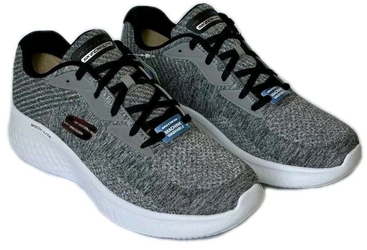 Skechers Men’s Skech-Lite Pro Faregrove Sneakers Athletic Shoes Grey/Red Sz 9.5