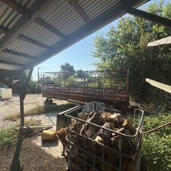 24’ Swan Gooseneck Livestock Trailer New Floor Brand New 2x6 Treated Floor 