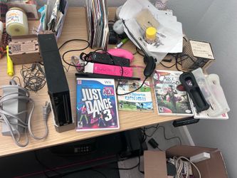 Wii with motion plus and games