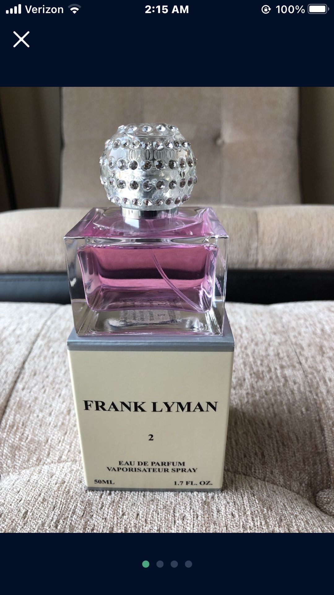 Frank lyman store perfume price