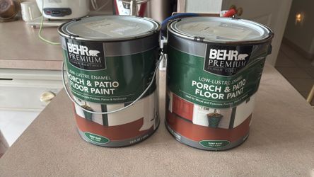 Behr Premium Porch & Patio Floor Paint – 2 Cans