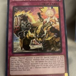 Yu-gi-oh Card Therion Stand Up