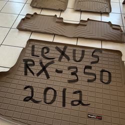 Weather Tech Carpet RX 350- 2012