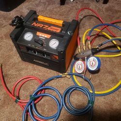 NR7 NAVAC Brushless DC Refrigerant recovery 
