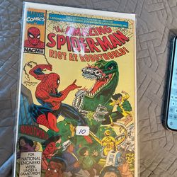 The Amazing Spider-man Riot at Robotworld 1991 NACME Engineering IBM Promo