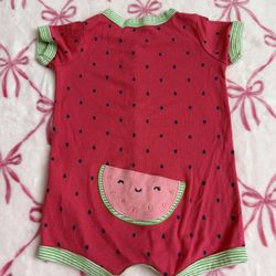 carters watermelon onesie