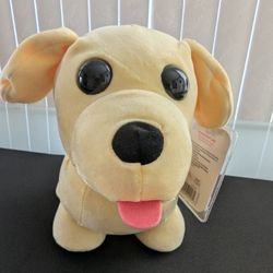 Adopt Me Pets Adorable Dog Plush Animal New with tags & Virtual Code Roblox