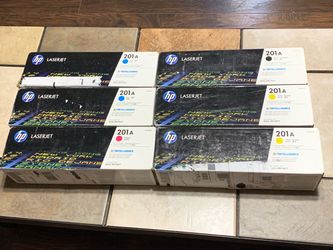 HP LaserJet 201A Toner Cartridges – Set of 6