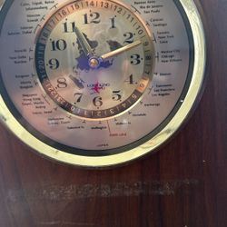 Have This Lord King Quartz Vintage Clock With Moving Airplane Works Good Antique From The 1970 