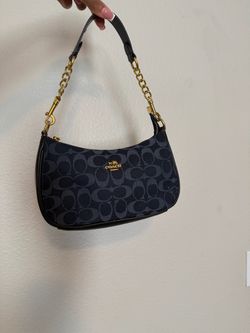 Coach Signature Jacquard Mini Shoulder Bag