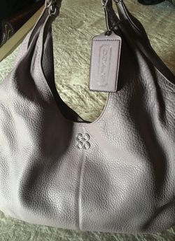 Purple Coach Handbag
