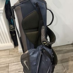 Nike Hybrid Golf Bag And Push And Pull Cart 