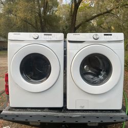 Samsung Newer Model Front Load Washer & Dryer Set – Free Delivery