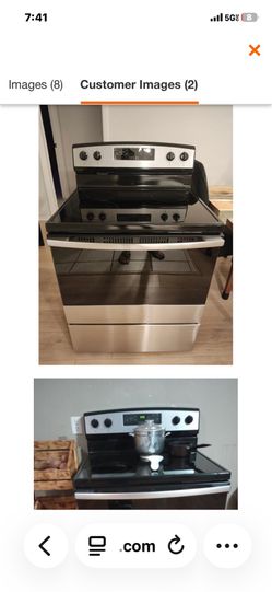 Amanda, black and stainless steel