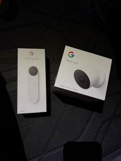 Google Outdoor and doorbell
