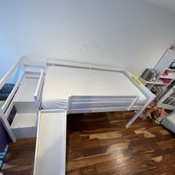 Bed And Bed frame 