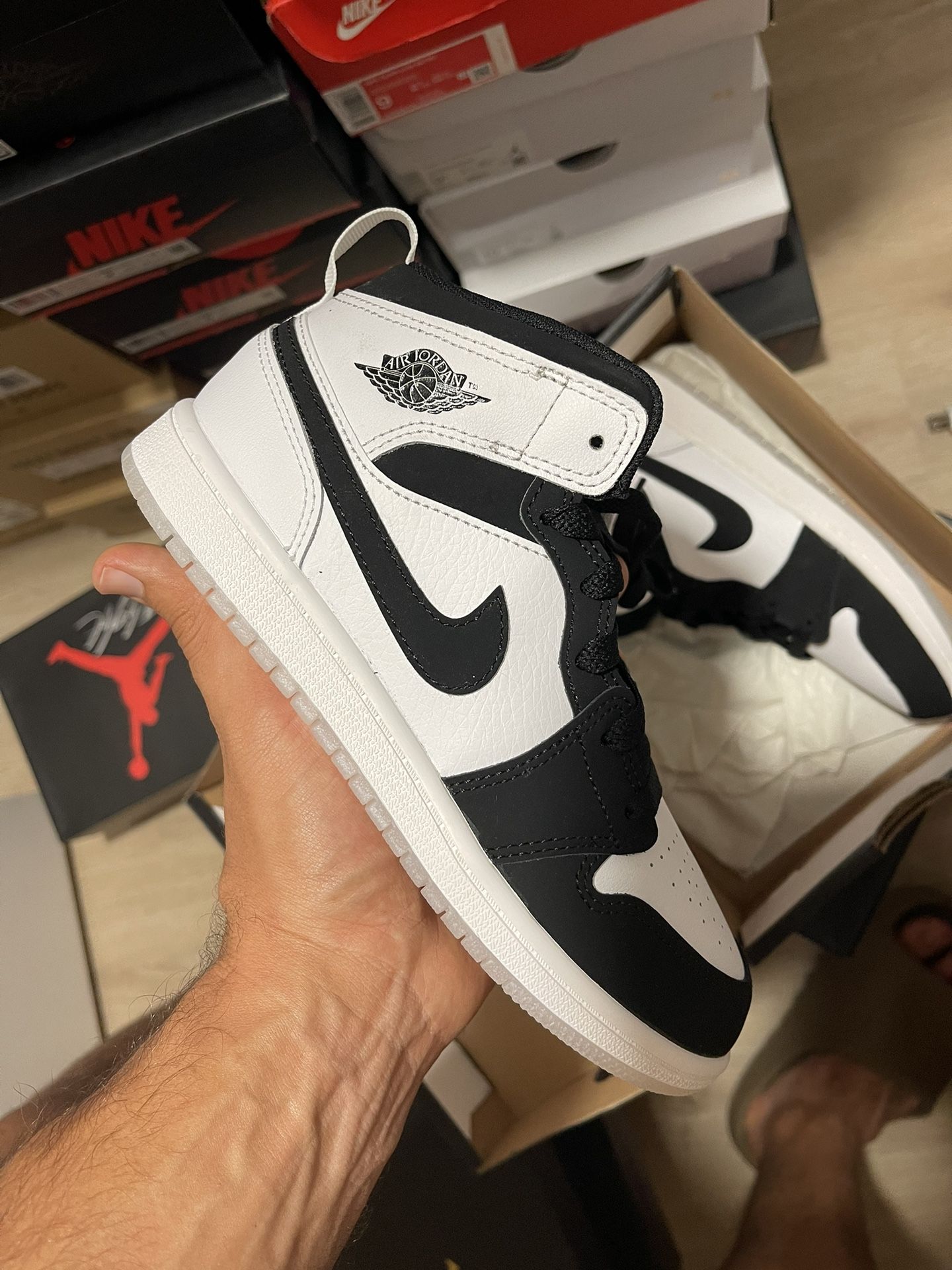 Jordan 1 mid Diamond Size 2.5,All Products : American Fashion Style Bags On Sale