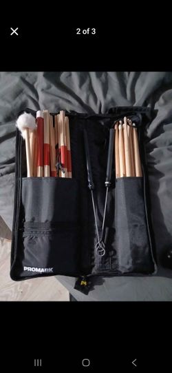 Drum Sticks And Bag $100