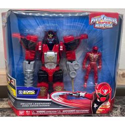 Power Rangers Super MegaForce Deluxe Legendary Zord Armor Red Ranger NEW…MAKE AN OFFER…….