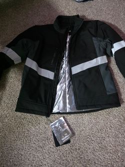 RefrigiWear Black High-Visibility Work Jacket