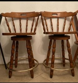 Bar, stools, chairs,