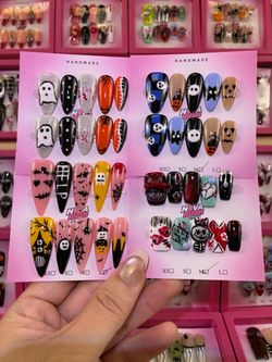 Wholesale Handmade Halloween Press-On Nails