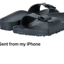 Birkenstock Madrid EVA Single Strap Sandals Woman’s Black New Size  9