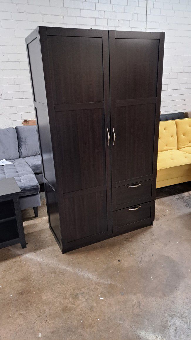 New Storage Cabinet With Drawers Dark Brown See Pictures For Dimensions 