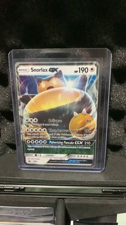 Snorlax GX SM05 Pokémon Promo Card