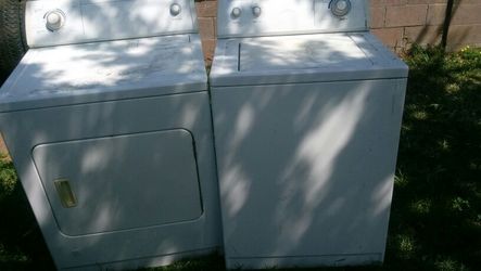 Washer and dryer