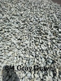 3/4 Gravel, Base, River Rock, Backfill, Sand, Decorative Rock, Etc